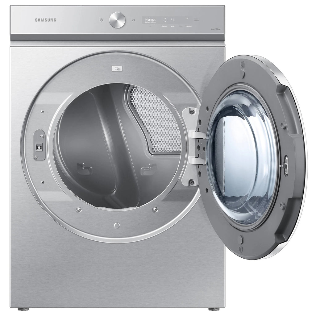 27 In. 7.6 Cu. Ft Stainless Steel Electric Dryer with Steam K330