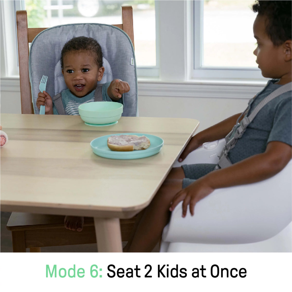 6-in-1 High Chair and Booster Seat Q13025