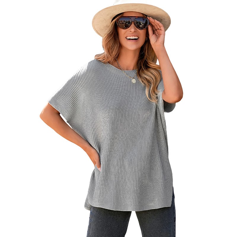 Oversized Loose Knitted Top C689