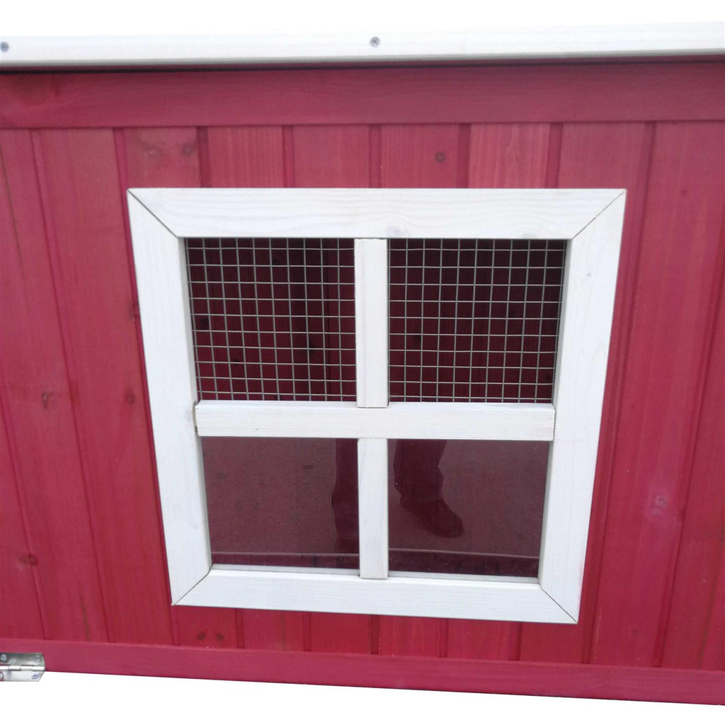 87 inch Wood Chicken Coop D78031