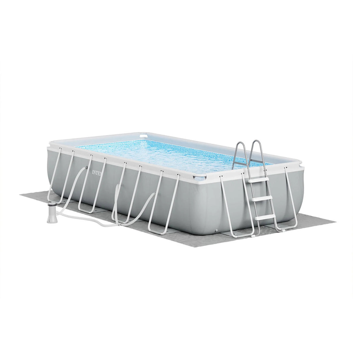 16Ft x 8Ft x 42In Rectangular Pool Set P3149