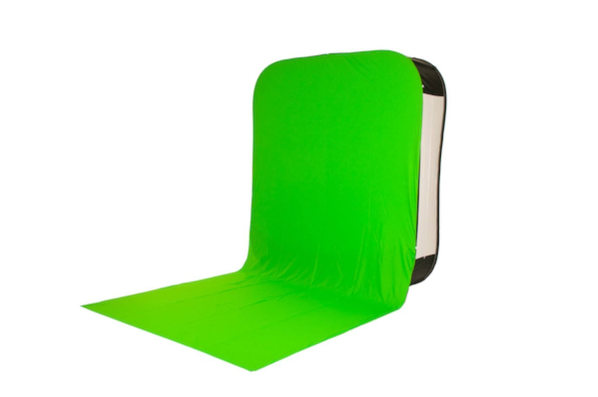 Green Chromakey Background Cover with Train R480