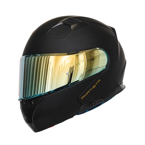 Matte Black Modular Motorcycle Helmet B795785