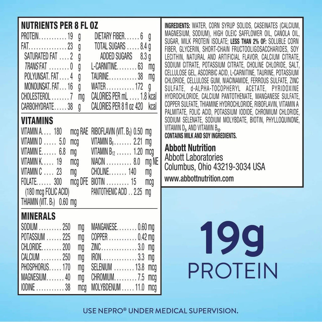 Vanilla Nutrition Shake 16 Count H960