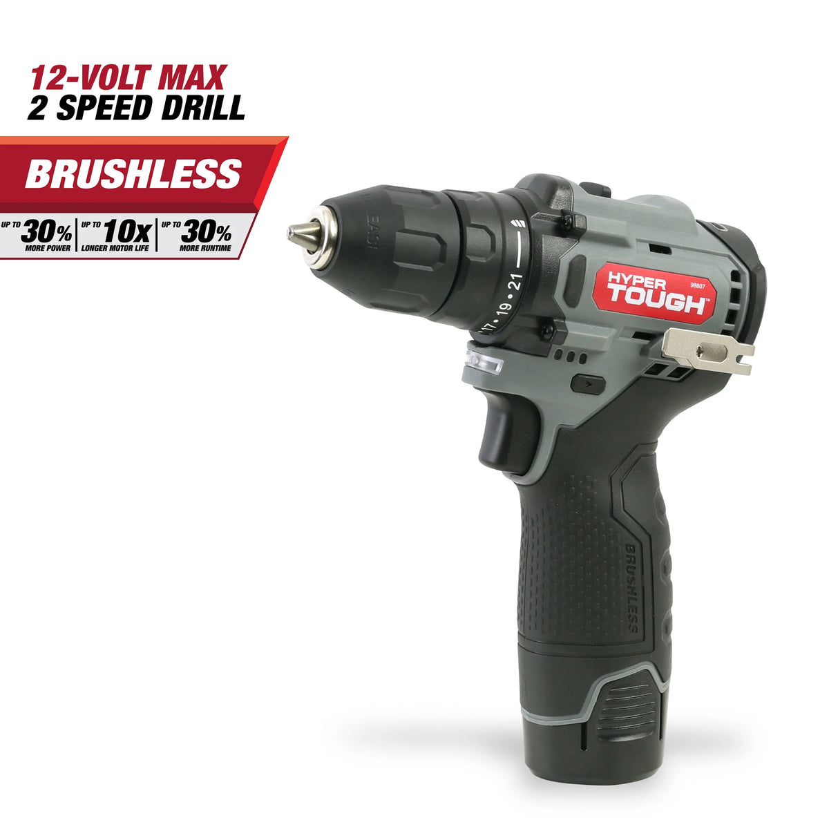 12V Max Lithium-Ion Brushless 3/8-Inch Drill Driver with Battery & Charger C623017