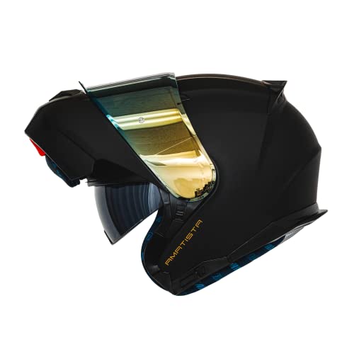 Matte Black Modular Motorcycle Helmet B795785