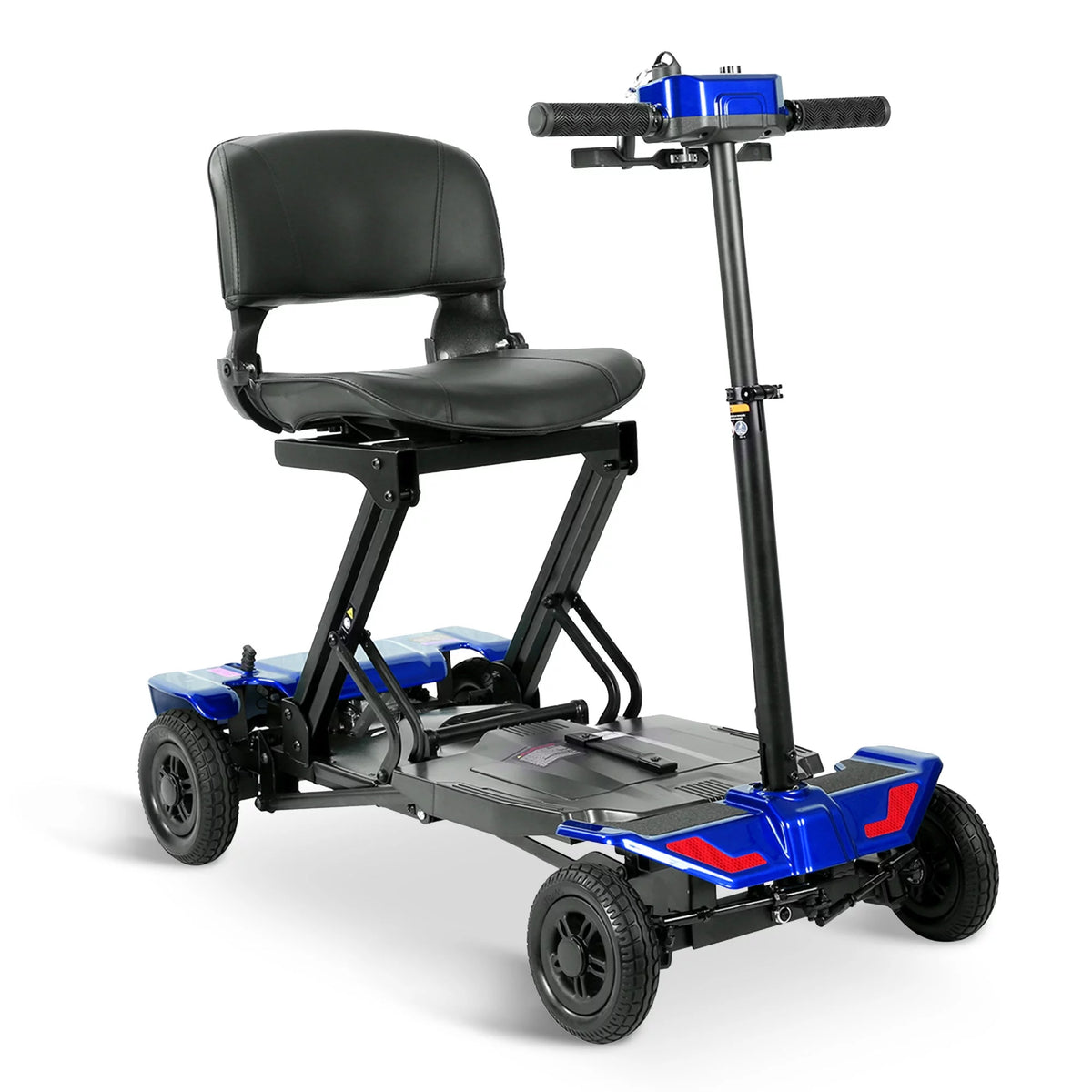 Blue Automatic Foldable Mobility Scooter B77796