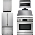 36 Gas Range, Range Hood, Microwave, Refrigerator, Dishwasher R70683