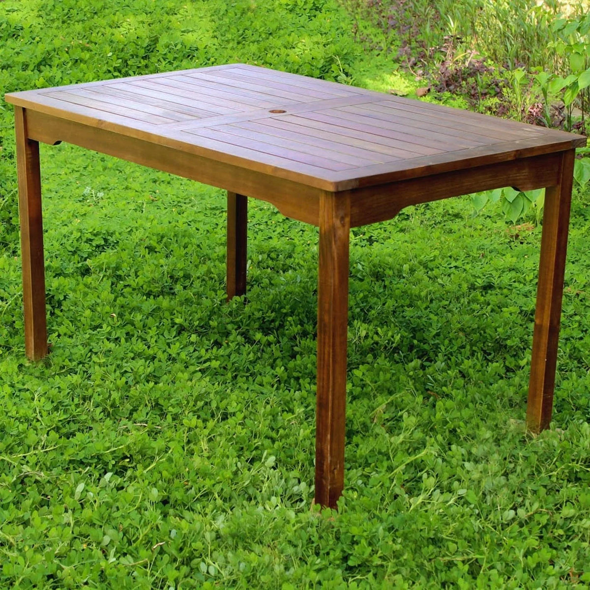 Acacia Outdoor Rectangular Patio Dining Table N933513