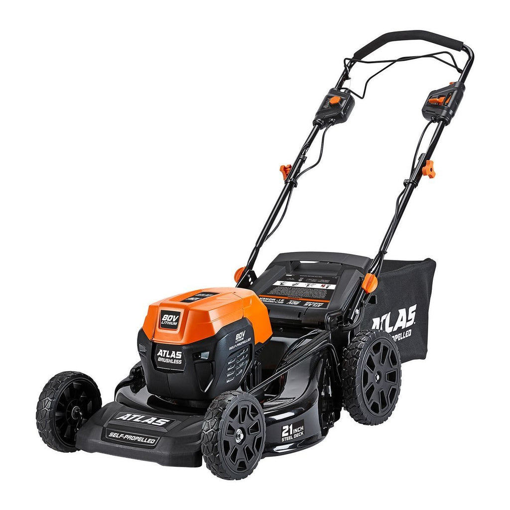 80V Brushless Cordless 21 in. Self-Propelled Lawn Mower X668498