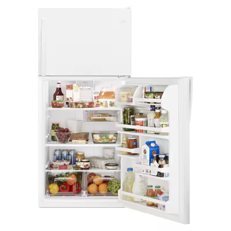 18.25 cu. ft. Top Freezer Refrigerator in White C6721