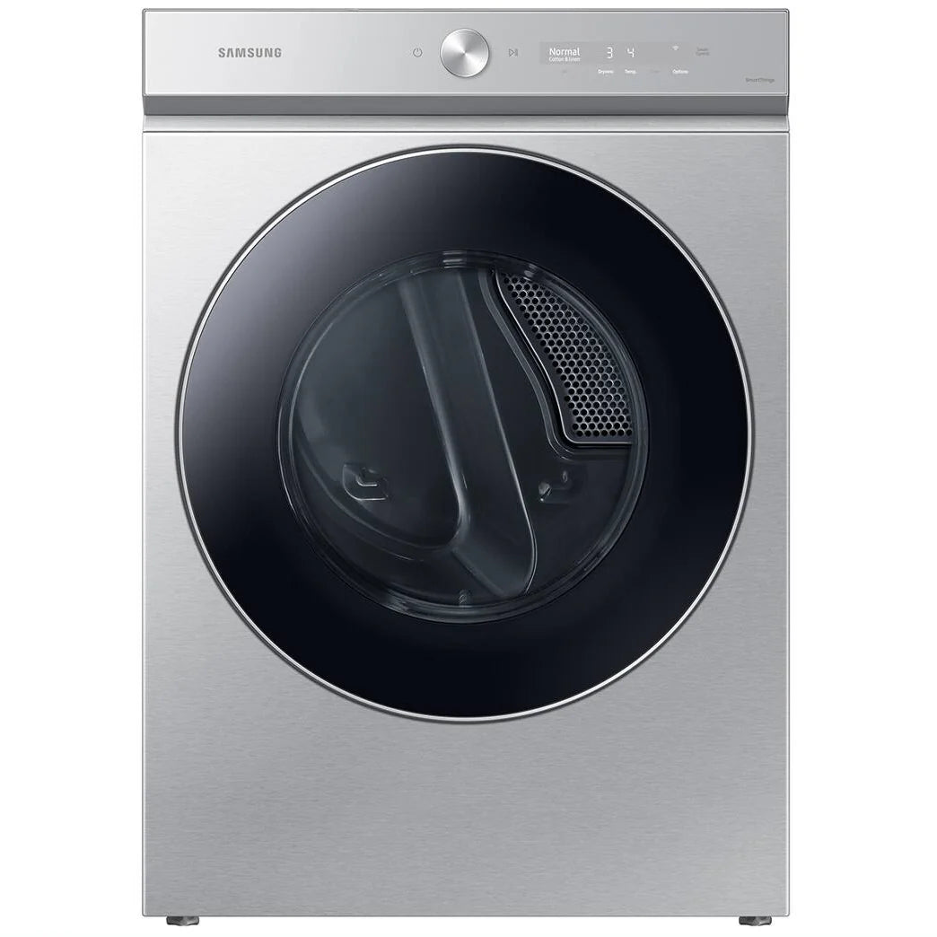 27 In. 7.6 Cu. Ft Stainless Steel Electric Dryer with Steam K330