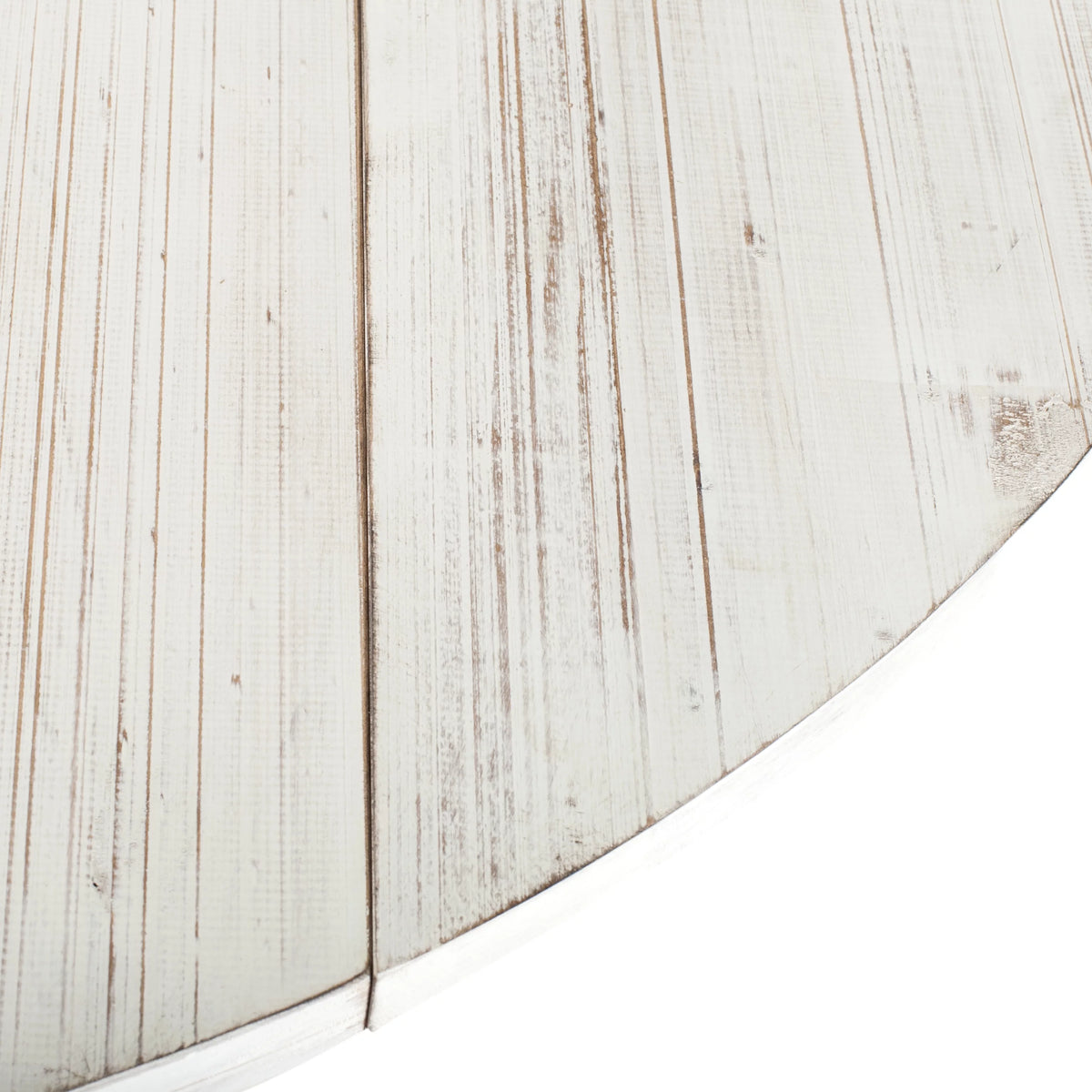 Antique White Foldable Leaf Dining Table Z2991