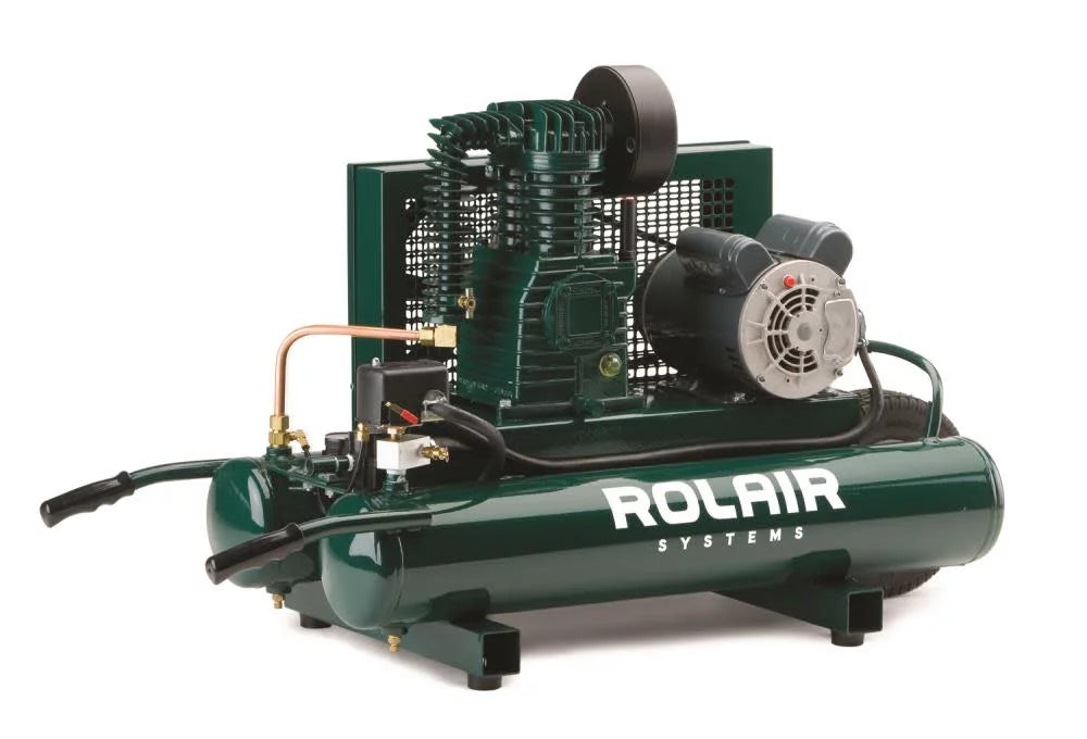 9 Gallon Twin Tank Compressor with Dual Controls F446118