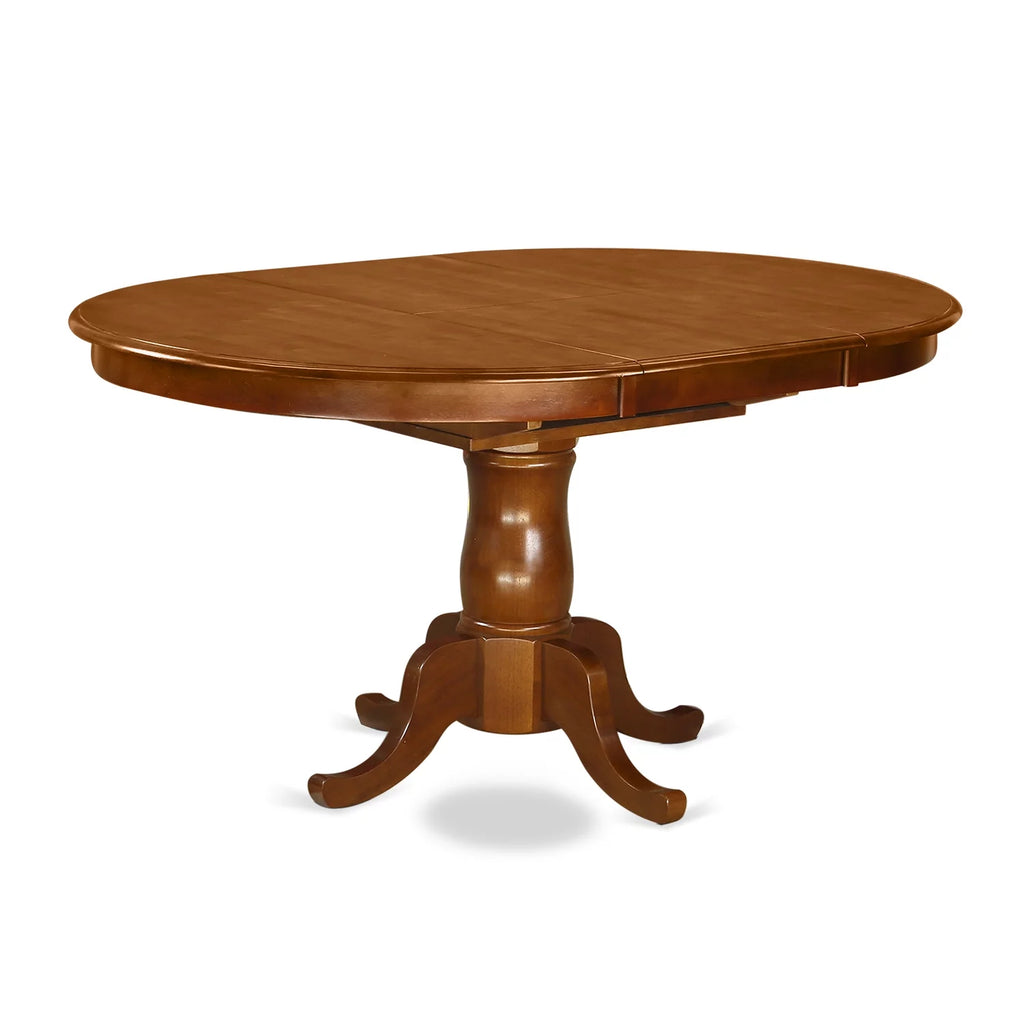 5 Piece Oval Dining Table Set with 4 Chairs Y590303