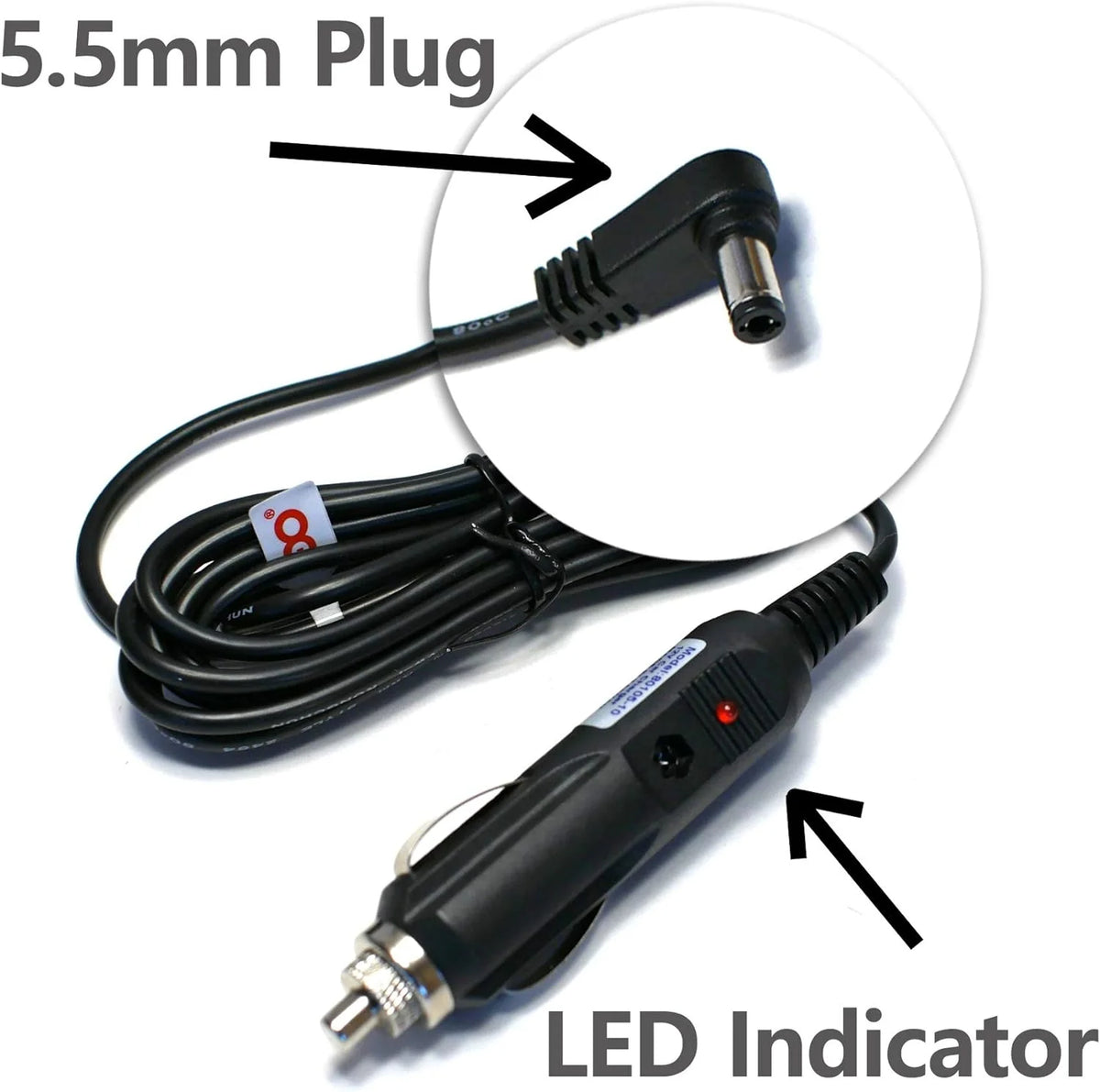 Car Charger Adapter Power Cord D949761