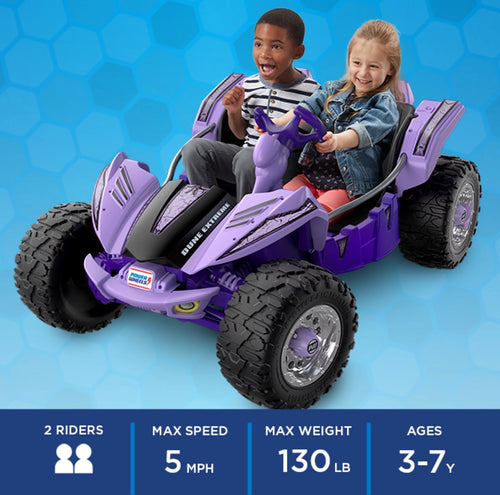 12V Battery-Powered Ride-on Purple R706305