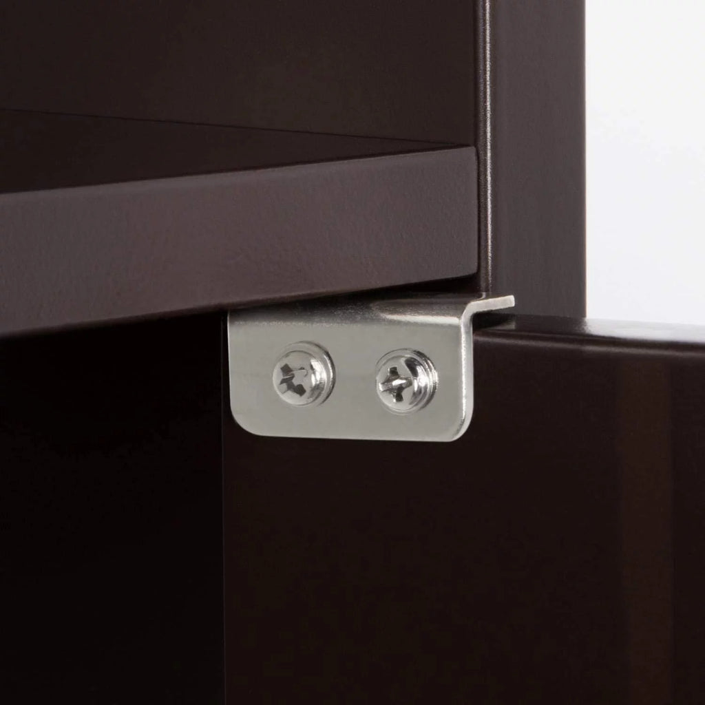 Space-Saving Over The Toilet Cabinet with Glass Door K54957