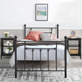 14x22 Bed Frame Twin Black U124602