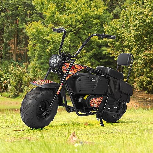 36V 1000W Electric Dirt Bike, 2-Speed Off-Road Motorcycle, Dark Red D43691