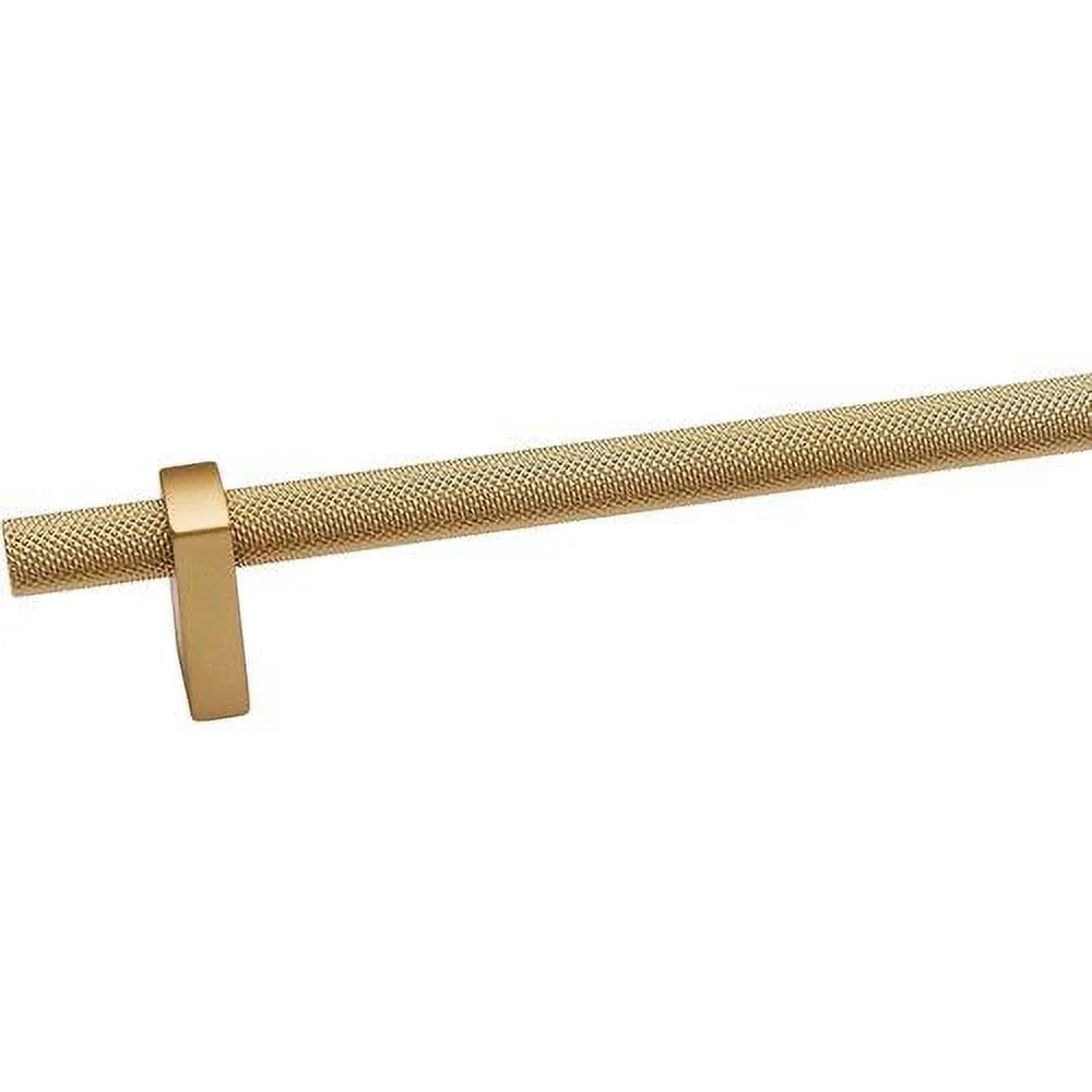 24" Center To Center Knurled Bar Appliance Pull Matte Black A449