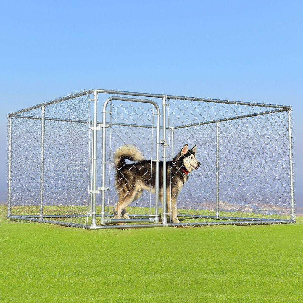 Large Pet Dog Kennel Cage 7.5' x 7.5' Playpen P357247