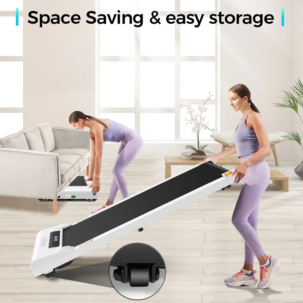 Pink Walking Pad Under Desk Treadmill Y142
