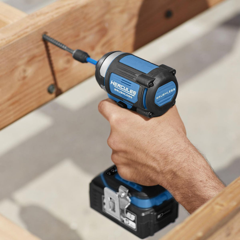 20V Brushless Cordless 1/4 in. 3-Speed Impact Driver Kit with 2 Ah Battery and Charger P39550