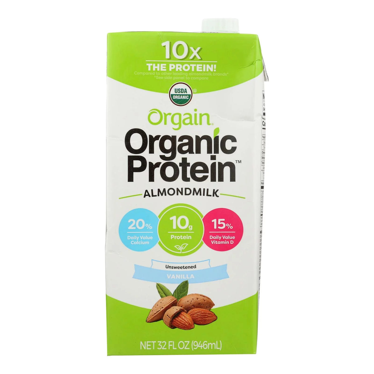 Organic Unsweetened Vanilla Almond Milk E266485