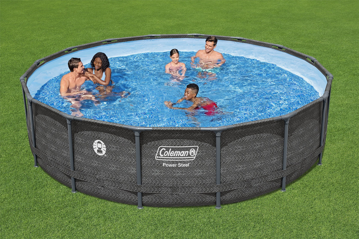 Round Metal Frame Above Ground Pool Set V609193