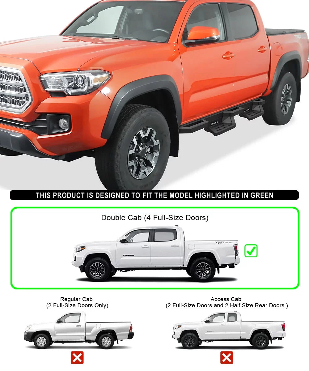 Stainless Steel 6.5in Nerf Bars Q6864