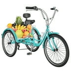 20/24/26 inch 7 Speed Adult Tricycle with Basket C456160