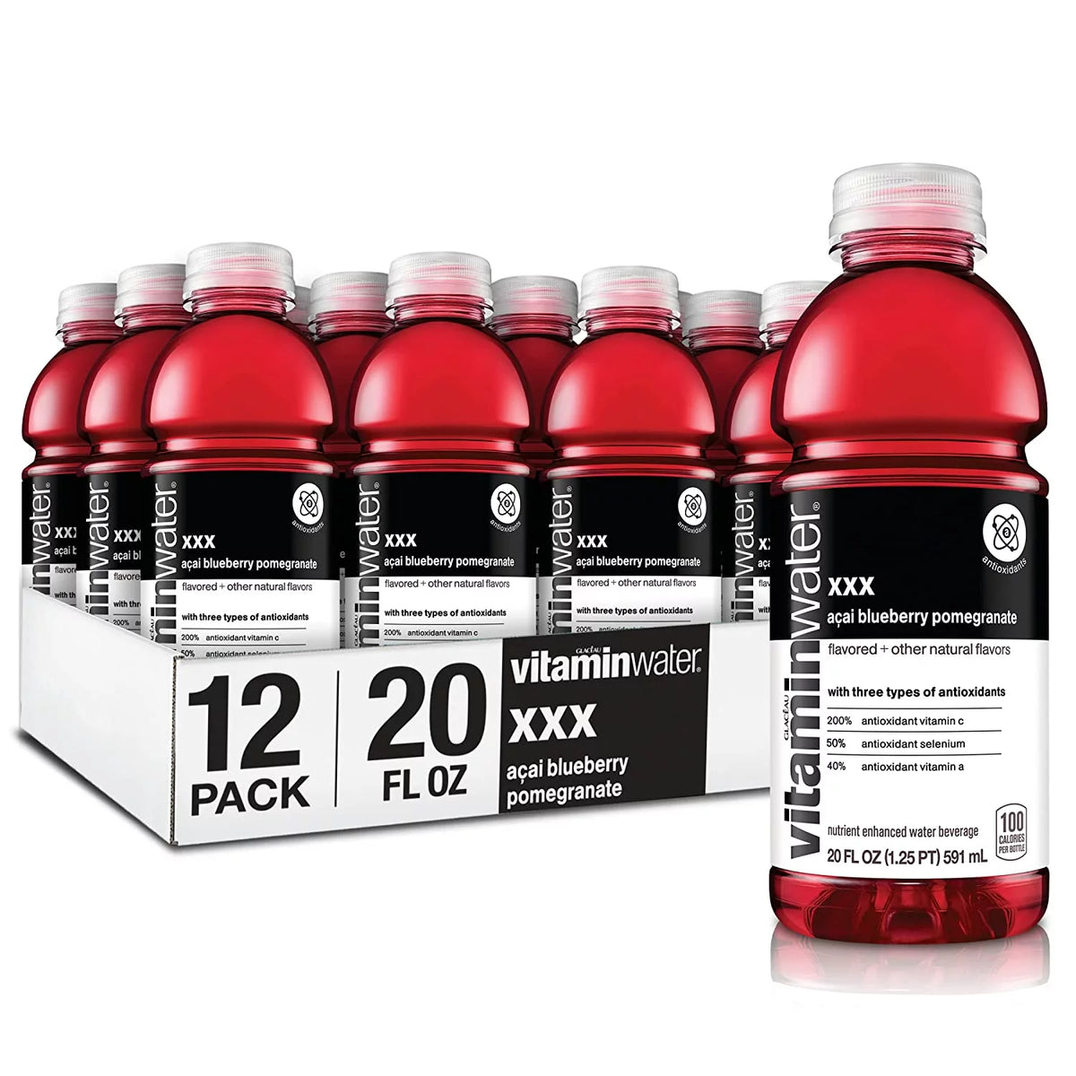 electrolyte enhanced water with vitamins 20 fl oz 12 Pack J209722