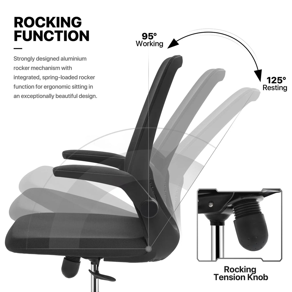 Black Portable Computer Desk and Rolling Swivel Task Seat R167