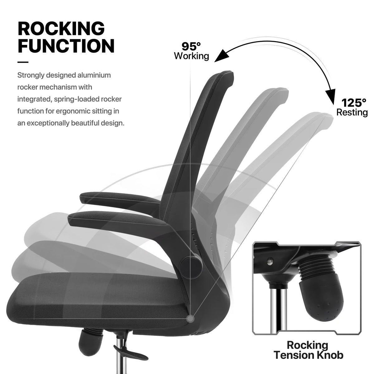 Black Portable Computer Desk and Rolling Swivel Task Seat R167