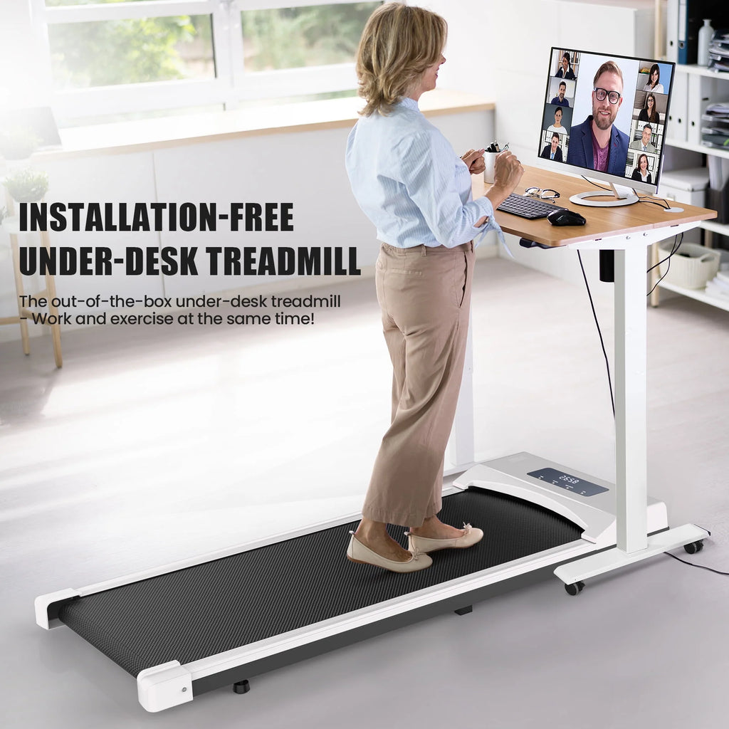 2.5Hp Portable Walking Pad with LED Display and Remote Control L8632