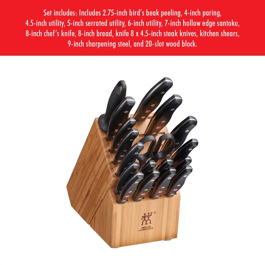 19-pc Knife Block Set X337