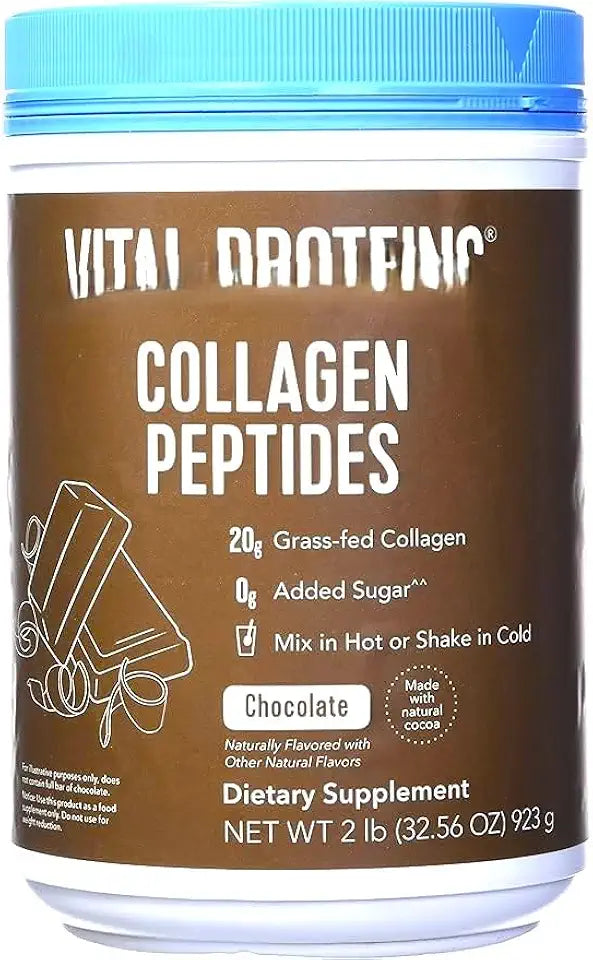 Chocolate Protein Collagen Peptides 32 OZ L768380