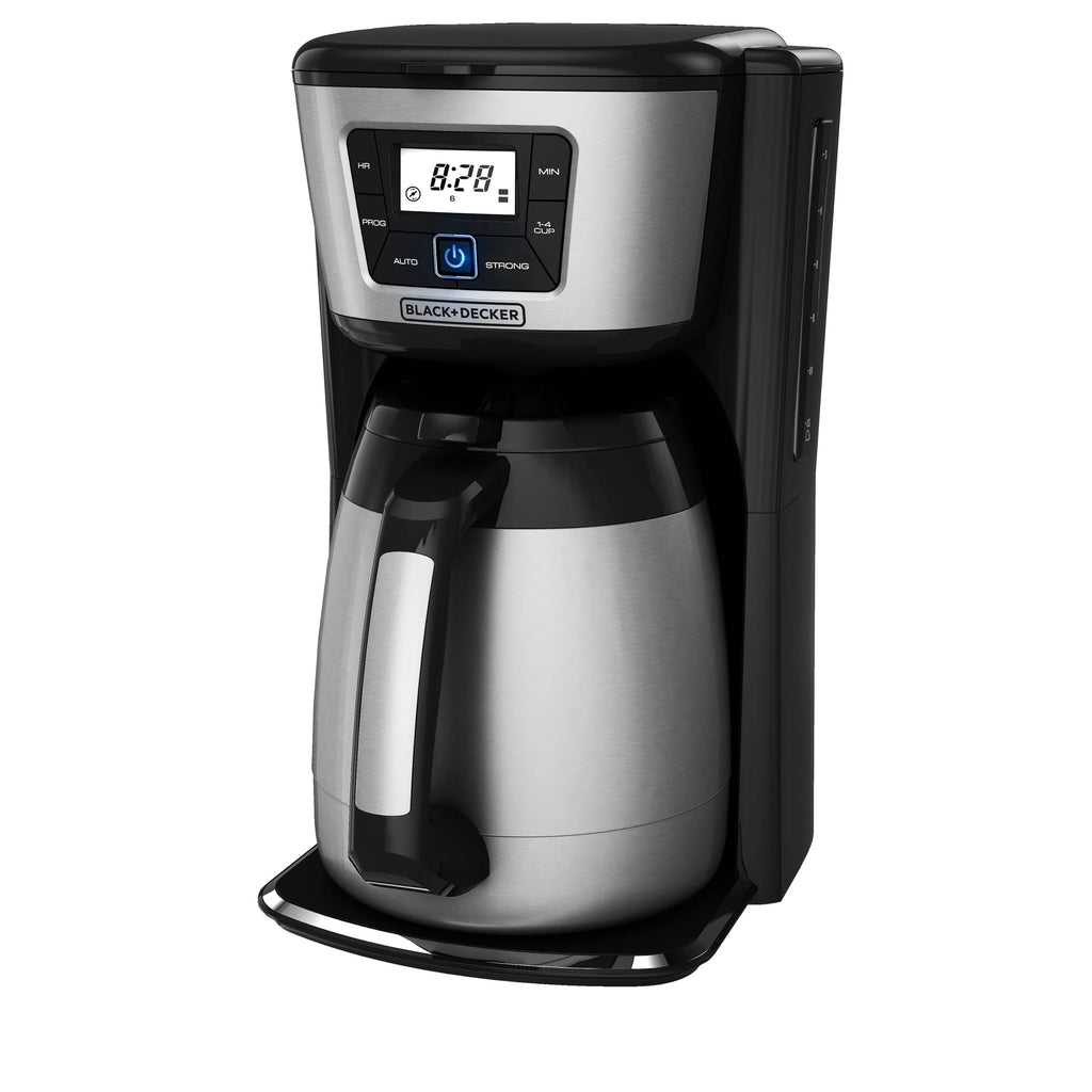 Black 12 Cup Drip Coffee Maker F605