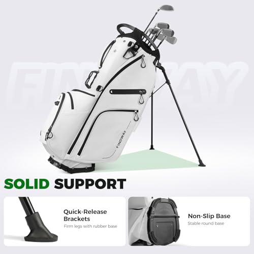 14 Way Lightweight Golf Stand Bag with Dual Strap B81978