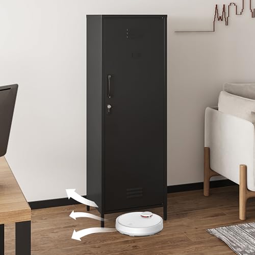 White 3 Shelf Steel Storage Cabinet B494