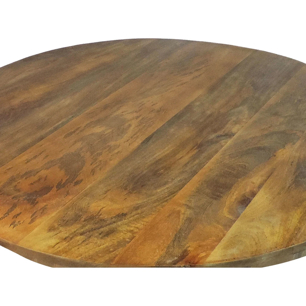 36 Inch Round Mango Wood Coffee Table C61197