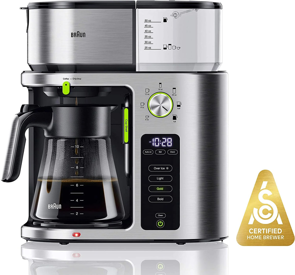 SCA Certified Coffee Maker with 7 Brew Sizes L383131