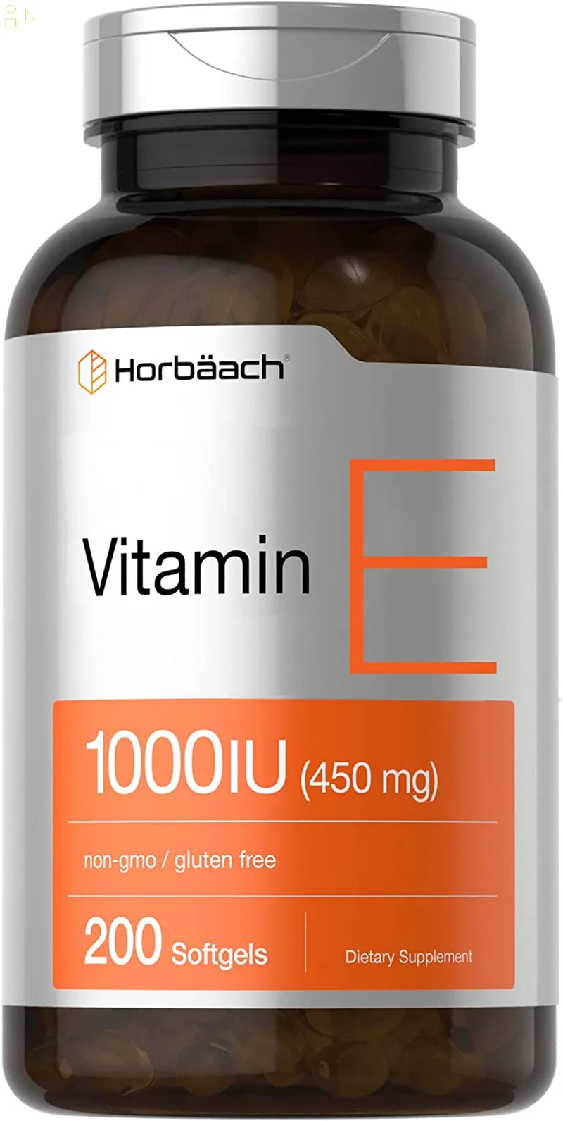 Vitamin E 1000 IU Softgel Capsules 200 Count H25912