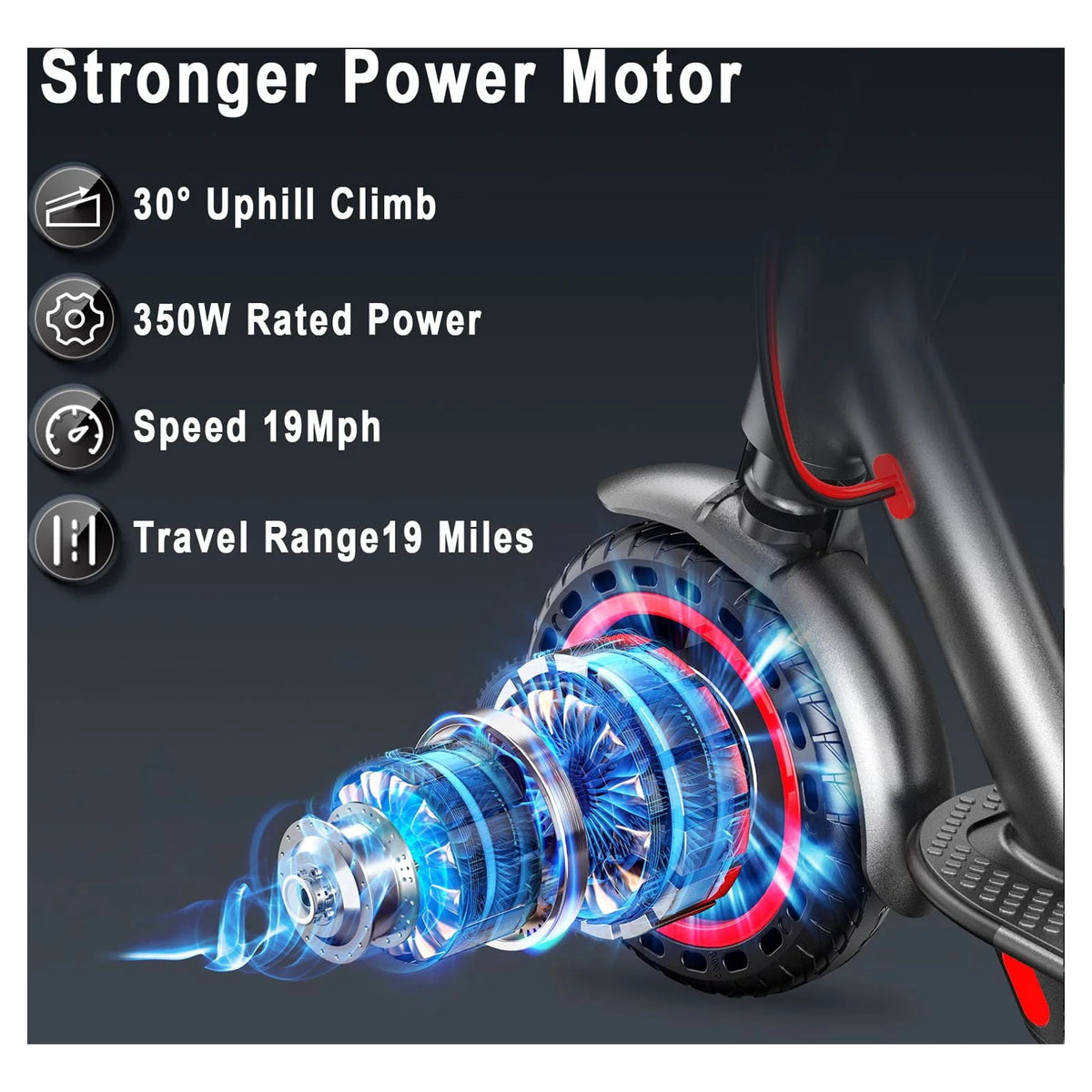 350W Foldable Electric Scooter E5134