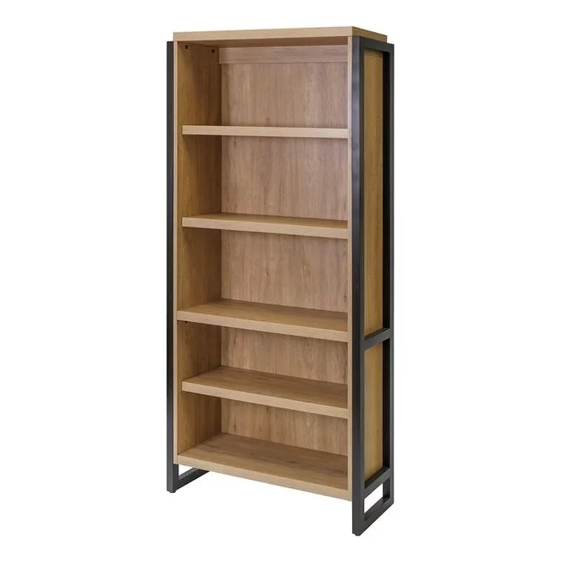 Modern Open Wood Laminate Bookcase G1249
