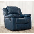 Leather Gel Glider Rocker Recliner Z982