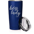Blue 20 oz Stainless Steel Vacuum Insulated Tumbler O238