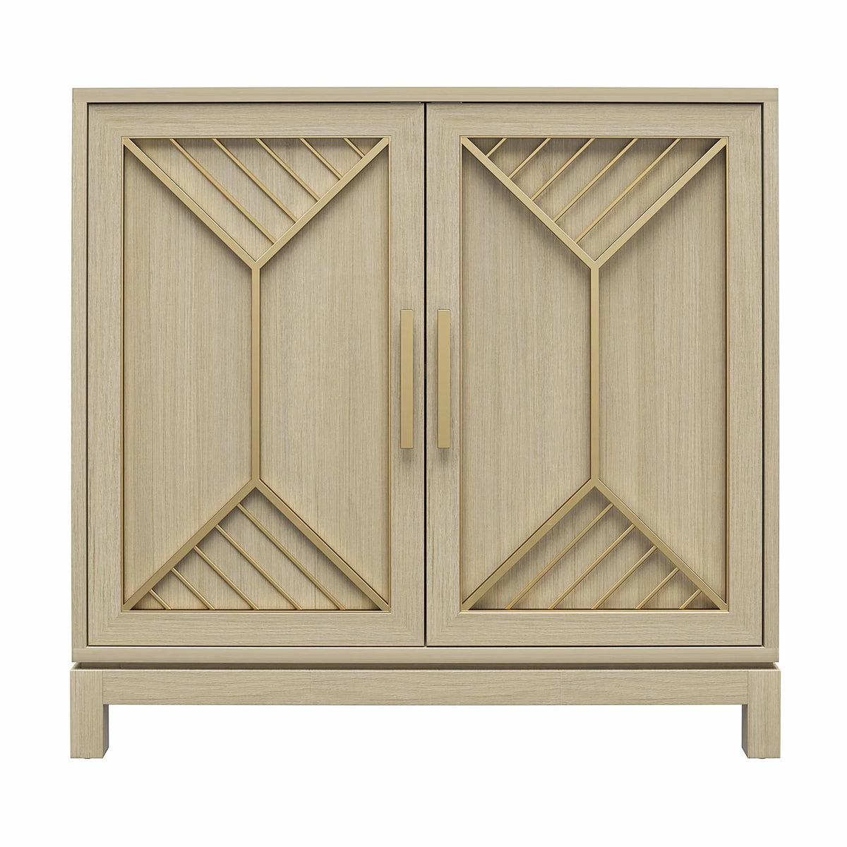 Pale Oak Accent Cabinet S159