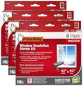 Clear Indoor Shrink Window Kit 42 62-Inch 9-Pack P698647